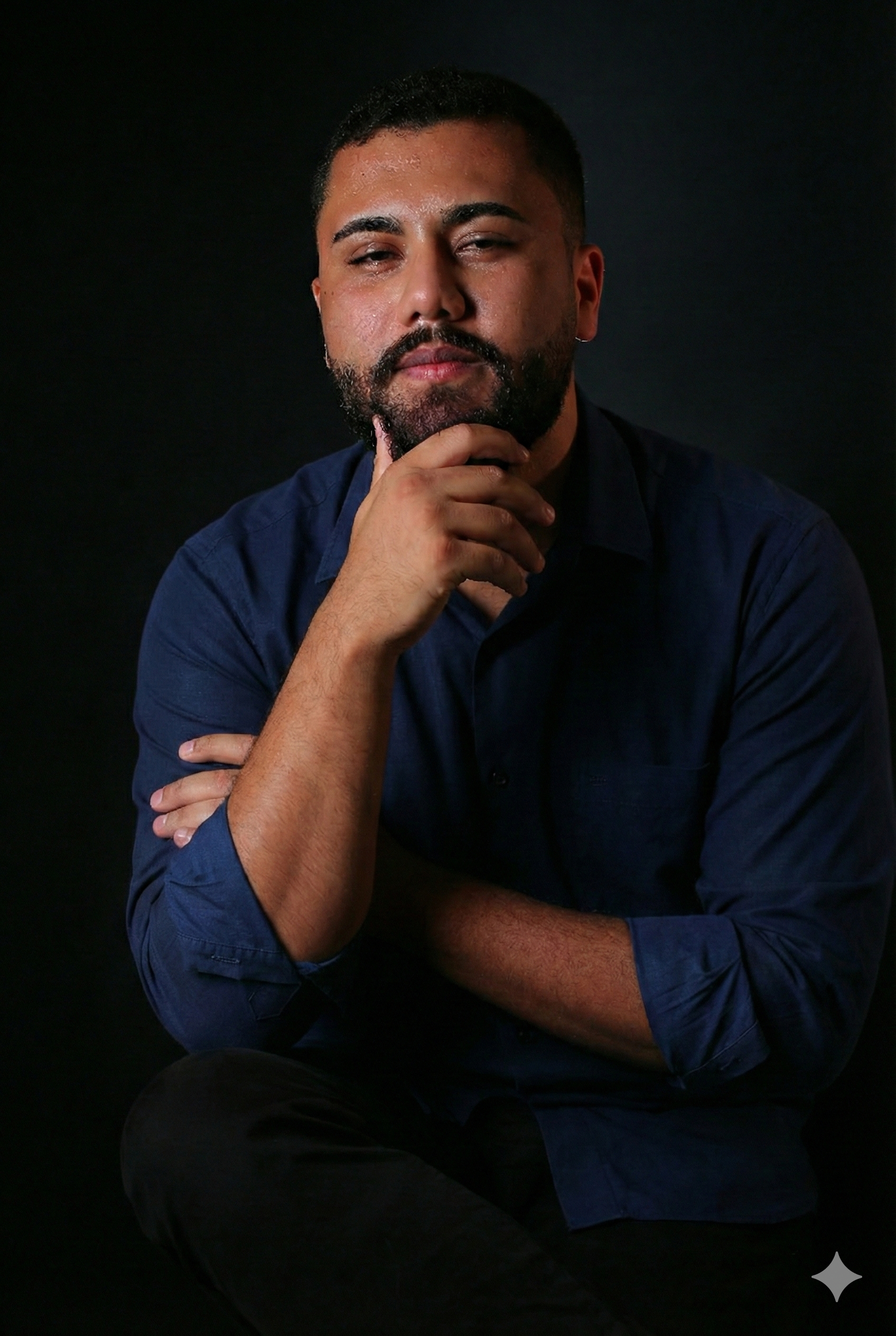 Matheus Oliveira em consultório